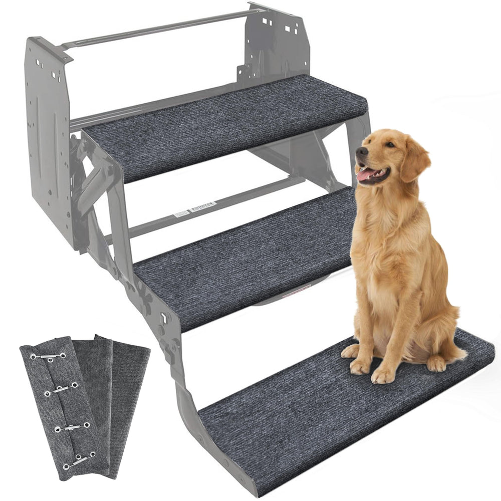 CircleRoad 3-pack front view showing covers protecting RV steps
