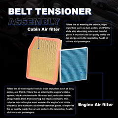 Citumo engine filter installed in engine bay protecting components and maintaining airflow
