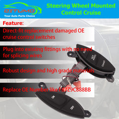 Citumo switch installed on steering wheel benefit: original fit and appearance restored