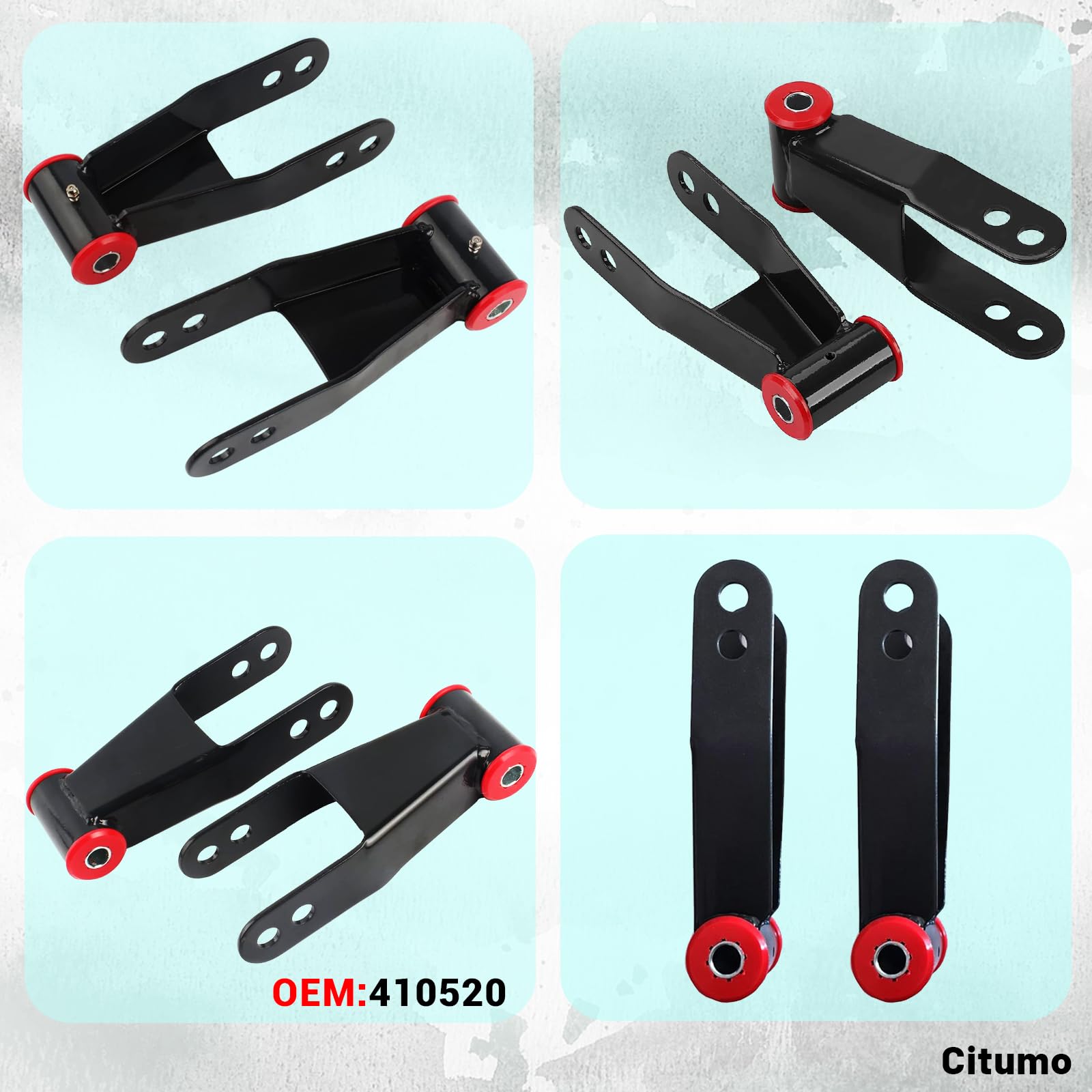 Citumo stamped part label showing compatibility and easy part-number identification