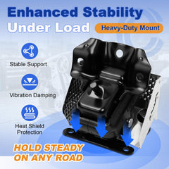 Citumo side profile of metal bracket demonstrating sturdy mounting support