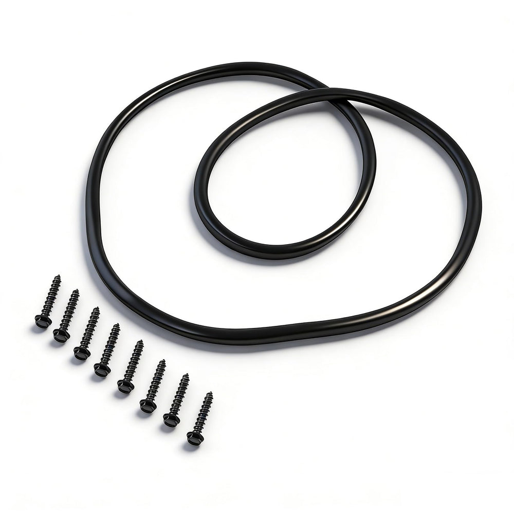 Ciuouient front view of clutch cover seal kit showing complete assembly and fit benefits