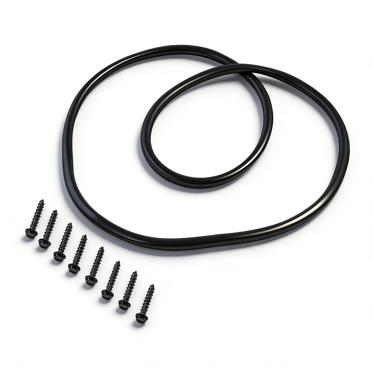 Ciuouient front view of clutch cover seal kit showing complete assembly and fit benefits