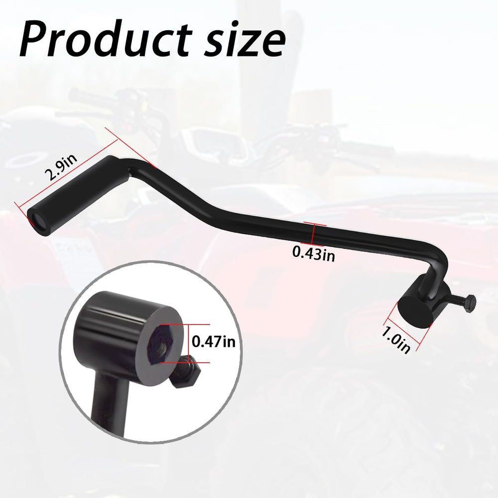 Ciuouient side profile mounted on ATV demonstrating correct fitment