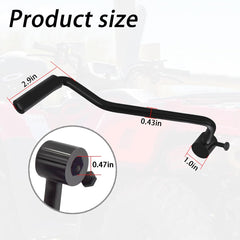 Ciuouient side profile mounted on ATV demonstrating correct fitment