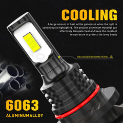 CJZJPV installed on Sequoia headlight at night improving visibility