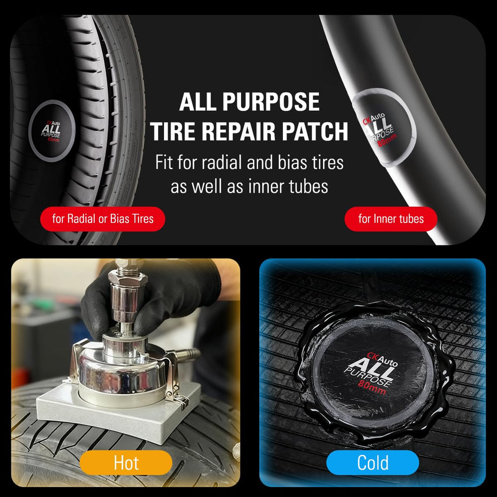 CKAuto patches beside a ruler showing exact size range for selection