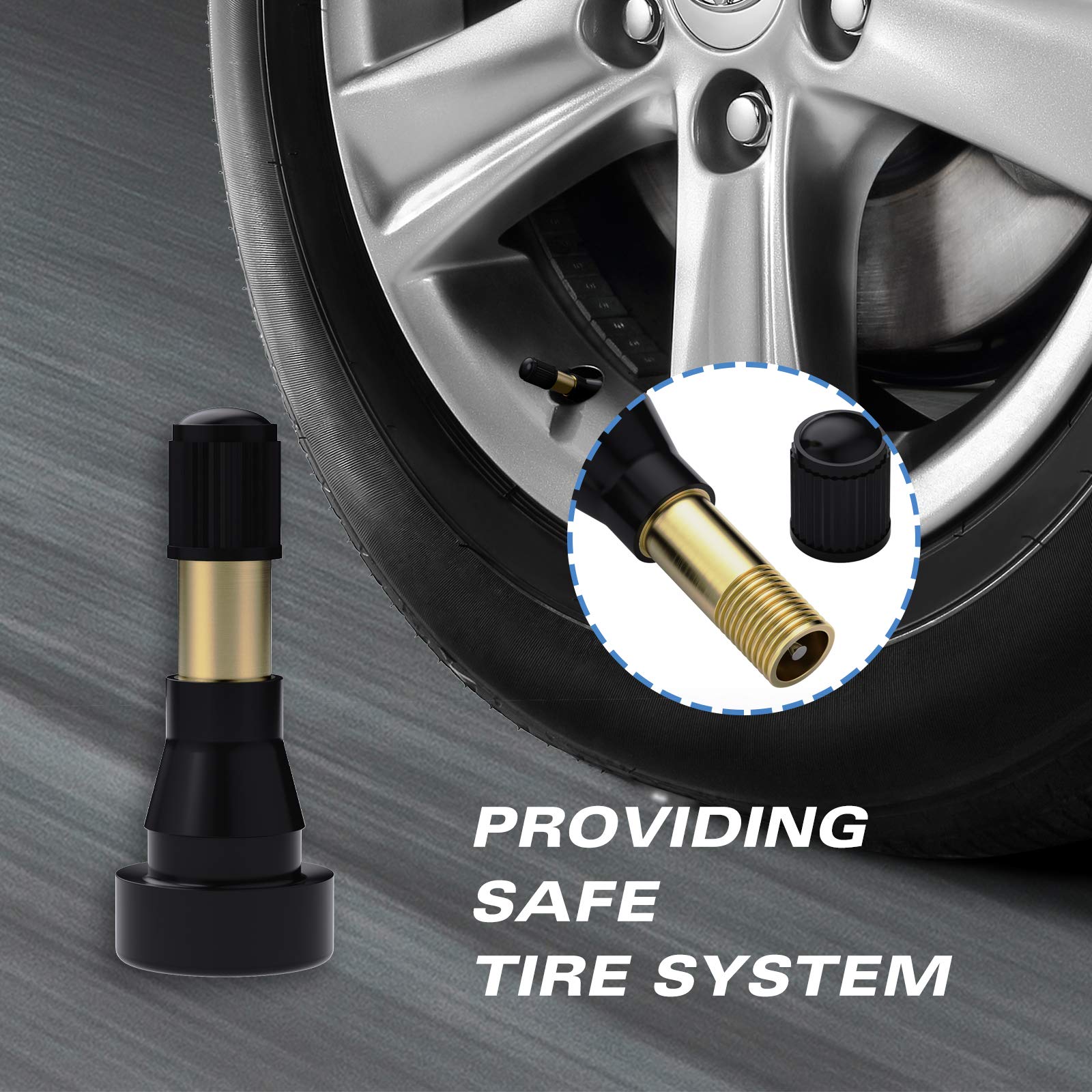 CKAuto stems in a garage setting illustrating convenient on-hand replacements for repairs