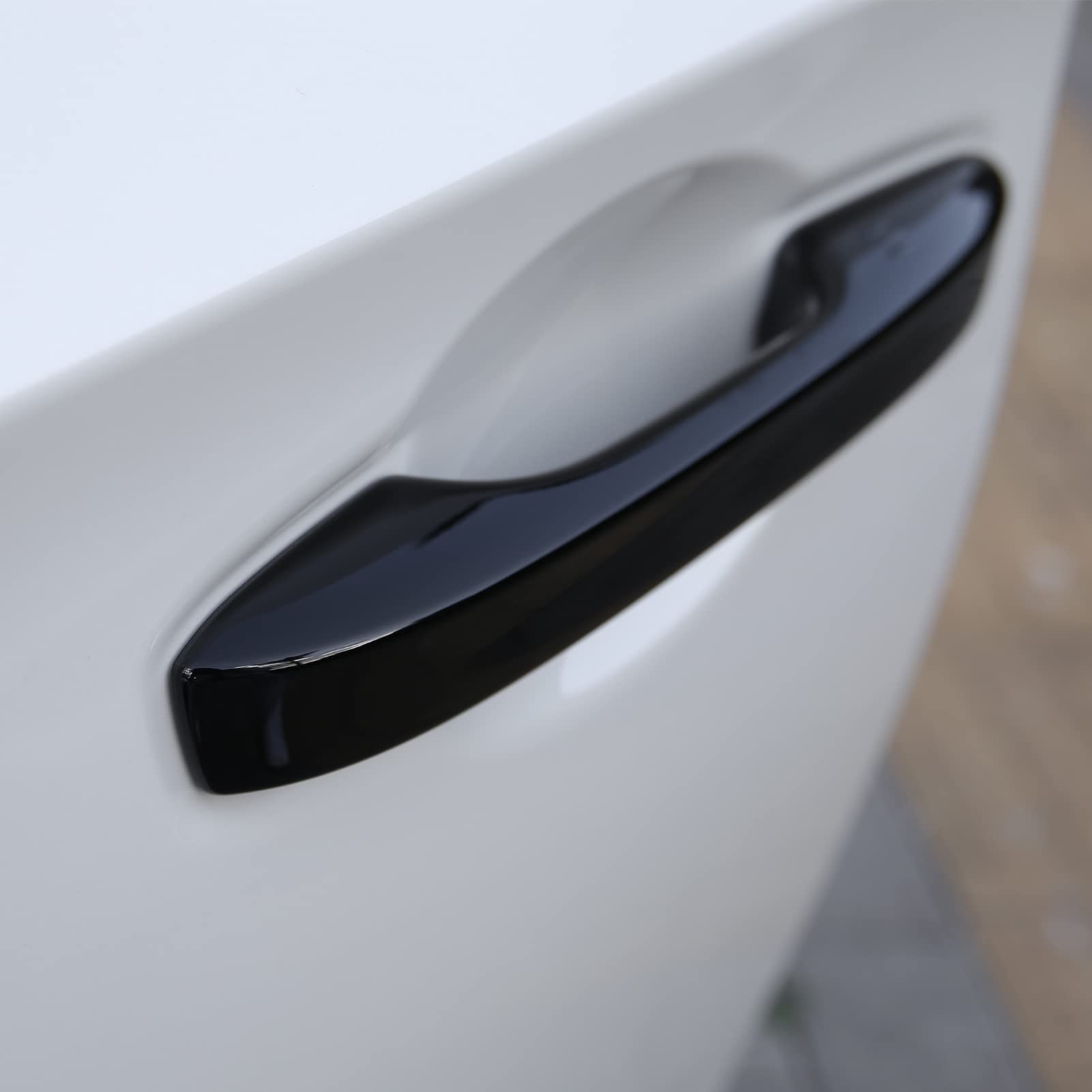 CKE handle cover next to ruler illustrating exact size and easy fitment for owners