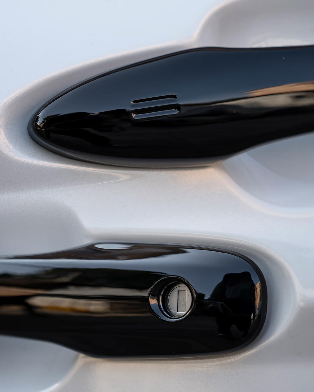 CKE close-up of ABS texture highlighting durable finish and refined surface