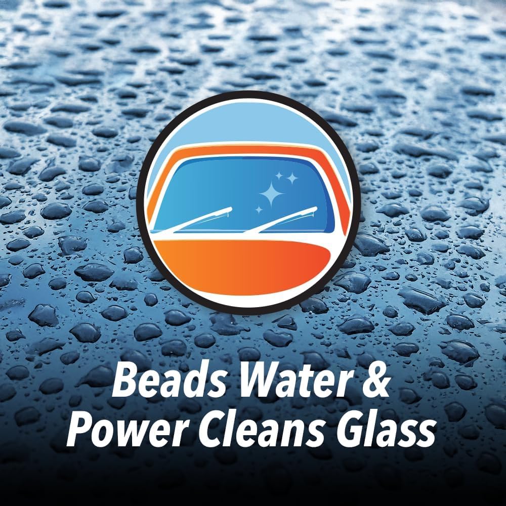Clean Revolution fluid melting frost on windshield to restore visibility