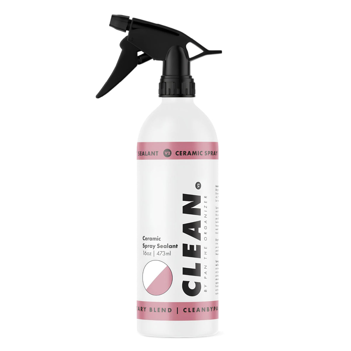 CLEAN. V2 front label showing product identity and 16 oz size benefit