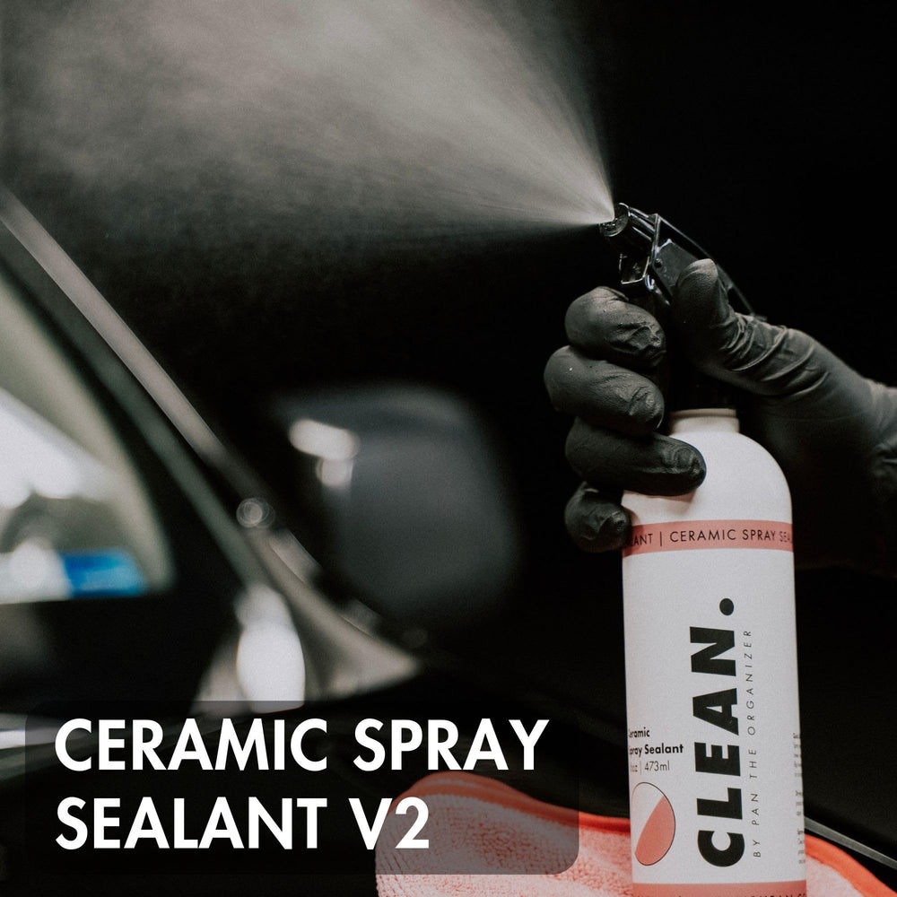 CLEAN. V2 spray nozzle detail for easy application and controlled mist