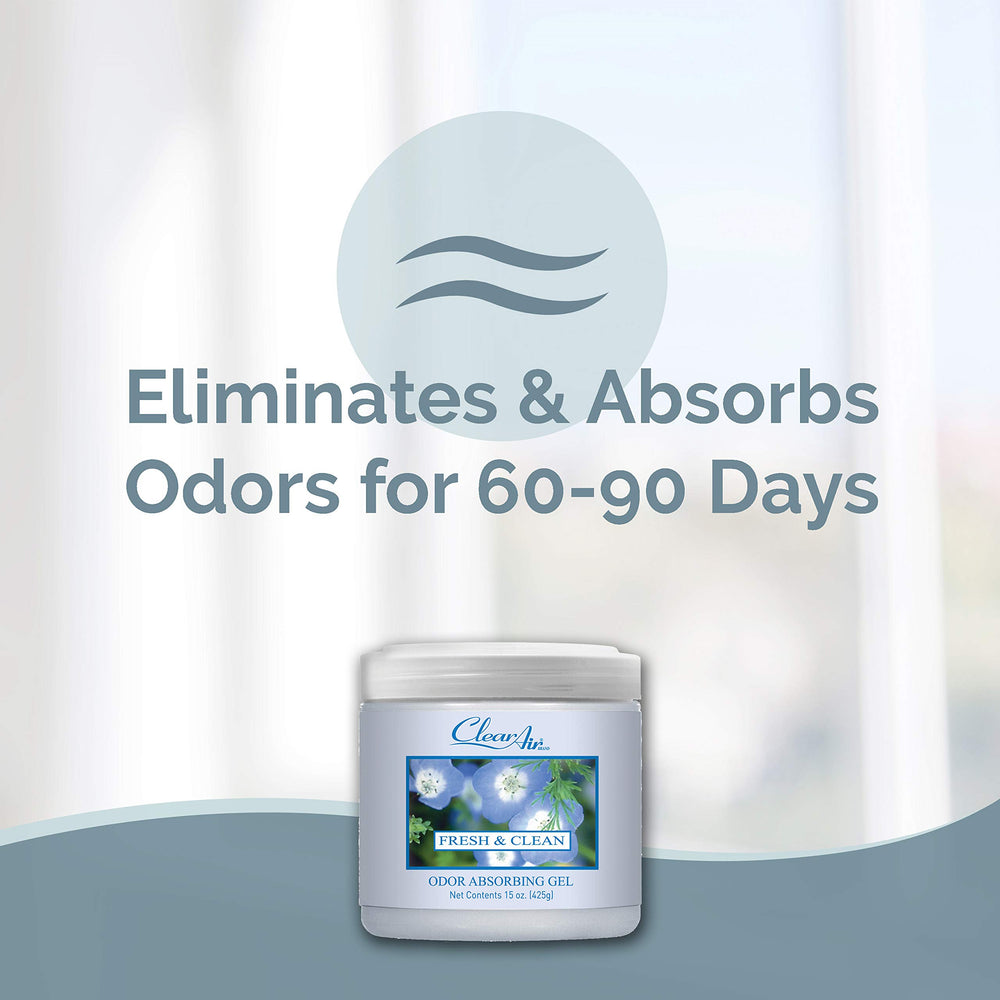 Clear Air gel texture close-up highlighting natural ingredients and absorption