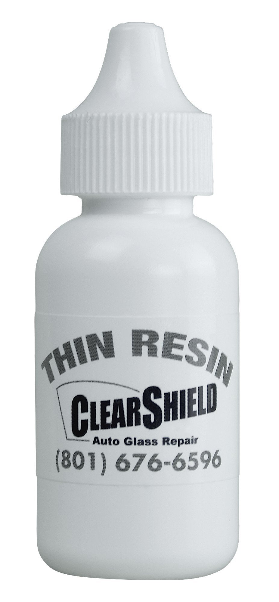 Clearshield bottle front label 30ml showing product and clear benefit