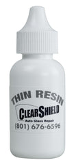 Clearshield bottle front label 30ml showing product and clear benefit