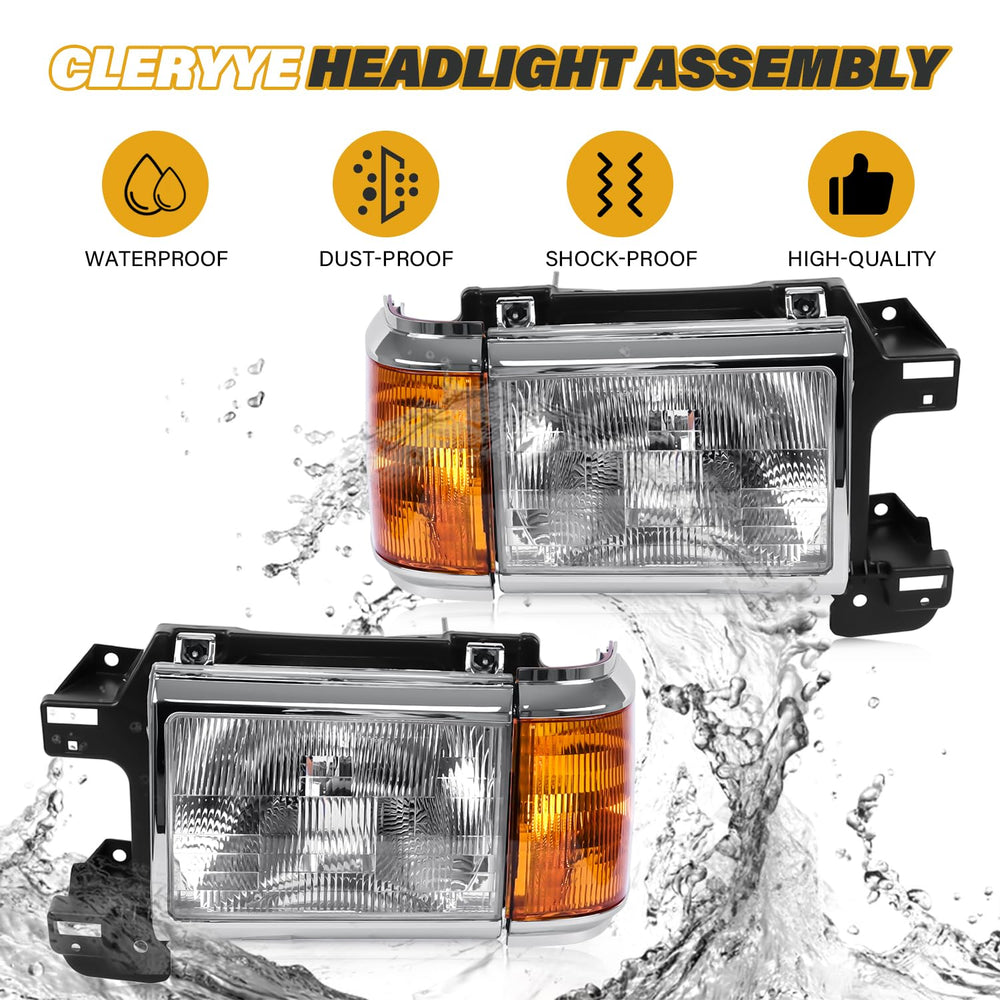 CLERYYE chrome housing detail showing corrosion resistance and polished finish