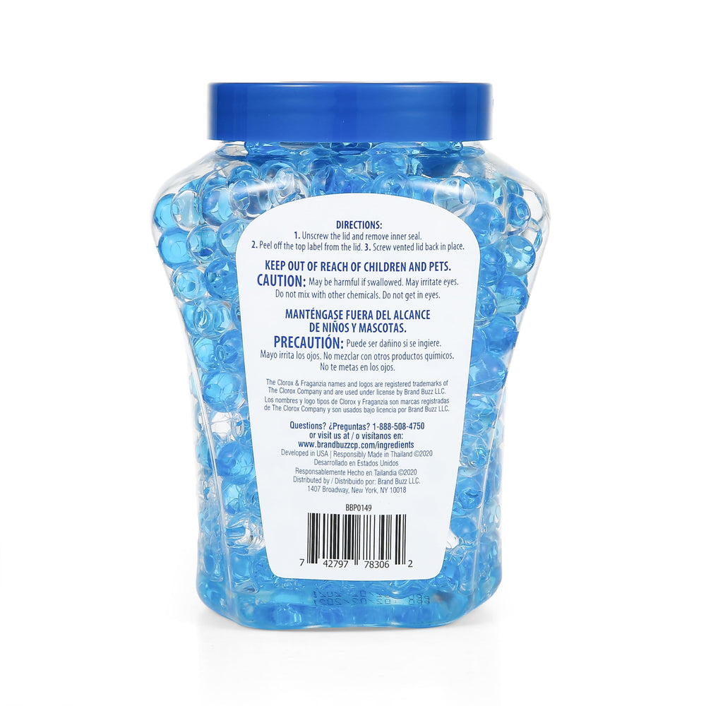 Clorox Fraganzia sitting in car cup holder providing odor control on drives