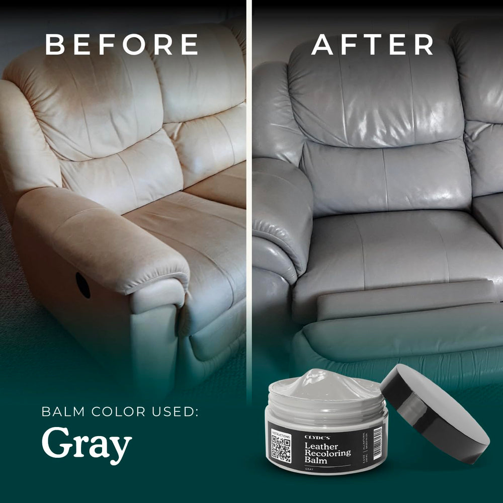Clydes in-use on car seat illustrating restored upholstery color and renewed appearance