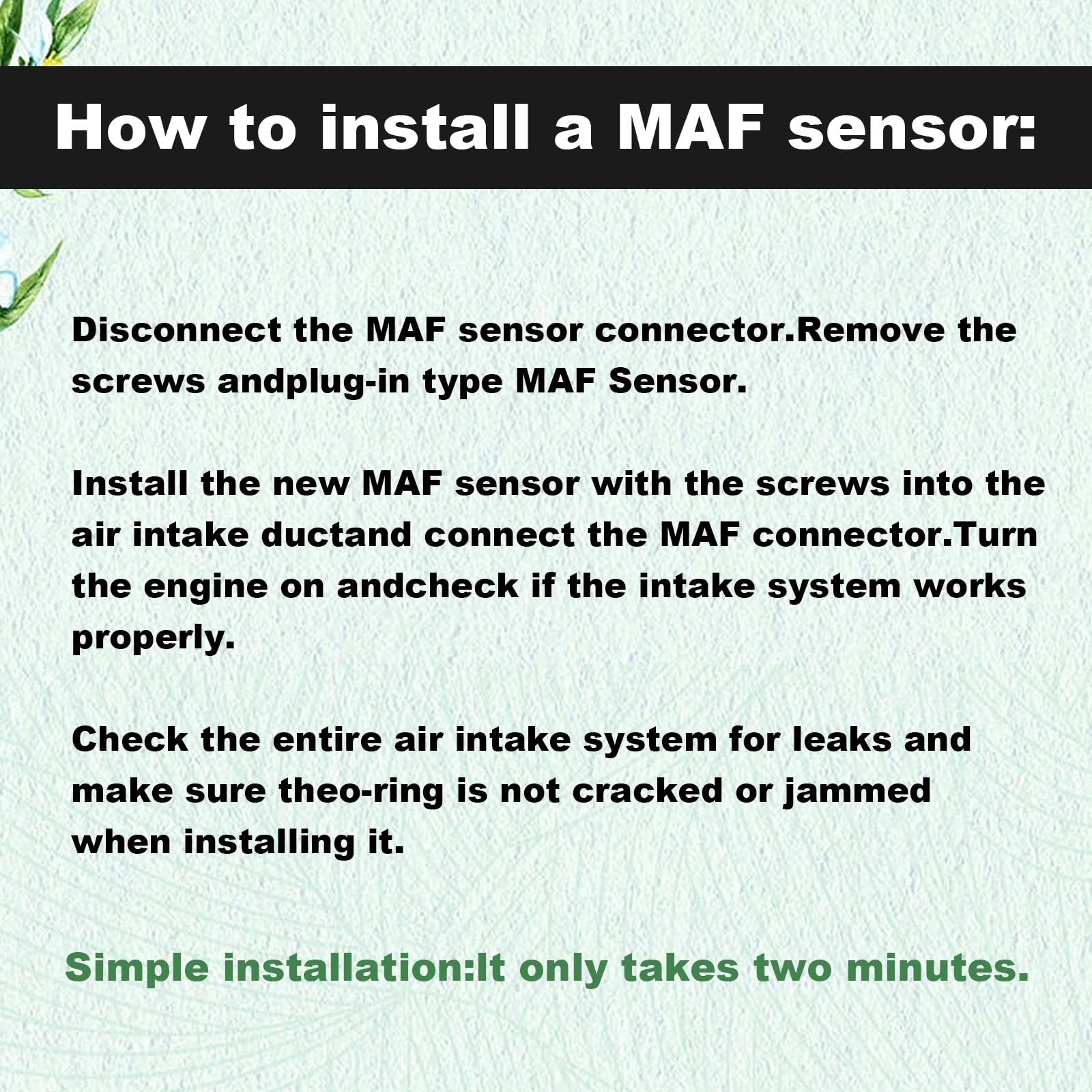 CmeRto mechanic installing sensor in garage showing straightforward DIY replacement