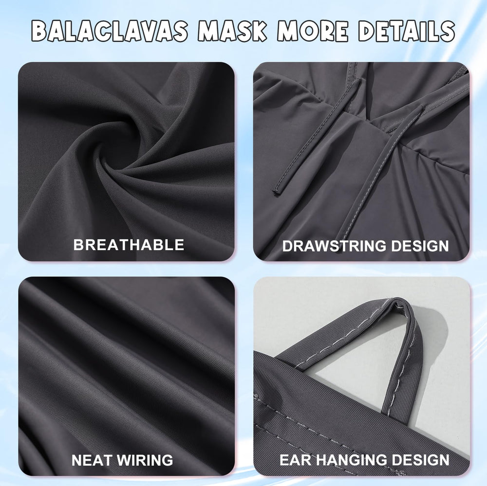 Cmonie drawstring forehead detail showing adjustable fit and sun seal