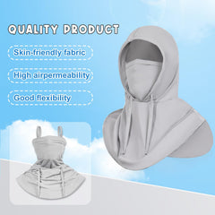 Cmonie balaclava worn under a motorcycle helmet improving comfort and protection