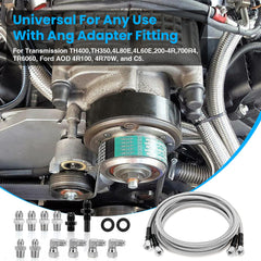 CMOOD assortment of included adapters and fittings showing installation flexibility