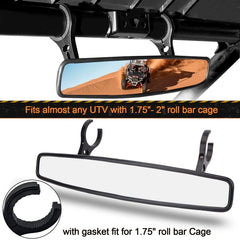 CMOOD side profile of mirror housing showing impact-resistant ABS shell