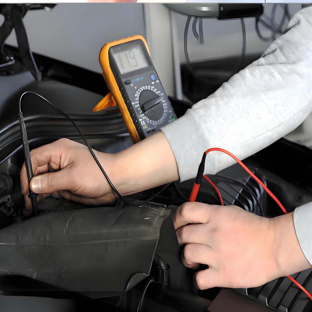 CNHIDEE TP1 banana plug connection ensuring broad multimeter compatibility
