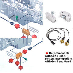 CNRAQR 36-inch extension harness fully extended showing routing flexibility for installation