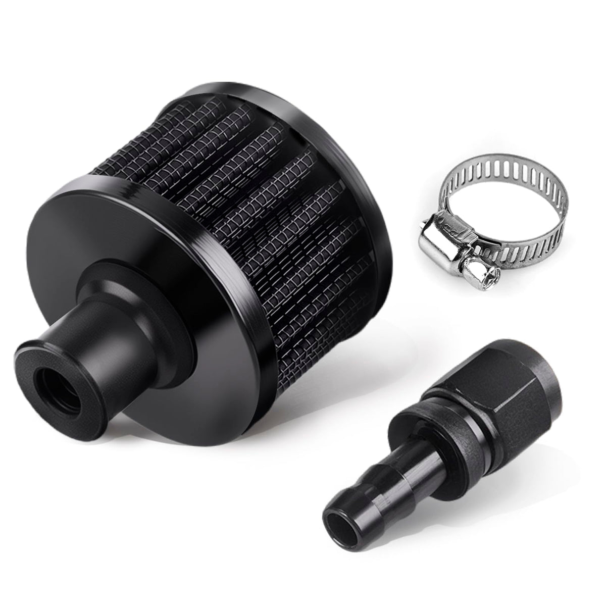 CNRAQR breather kit front view showing compact vent and benefit of space-saving fit