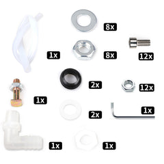 CNRAQR sealed lid with locking hardware demonstrating fluid containment benefit