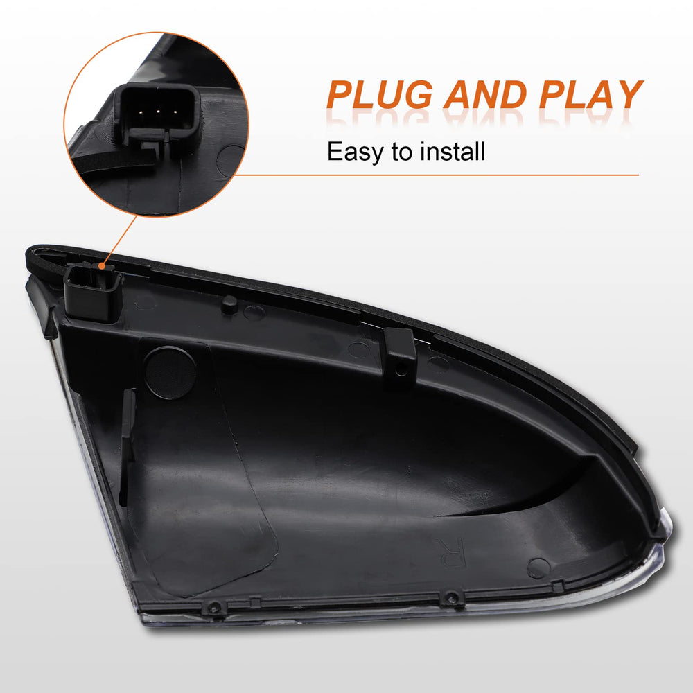 CNYGO installed on truck mirror demonstrating illumination and safety benefit