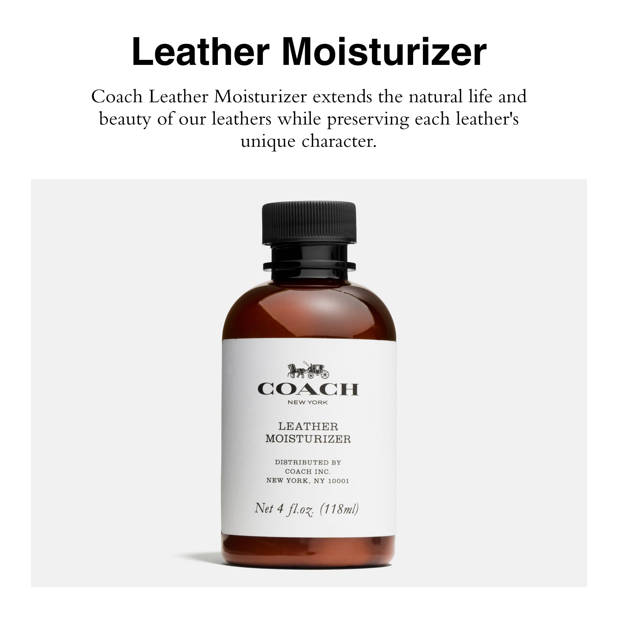 COACH cream texture close-up showing smooth consistency and easy spreadability