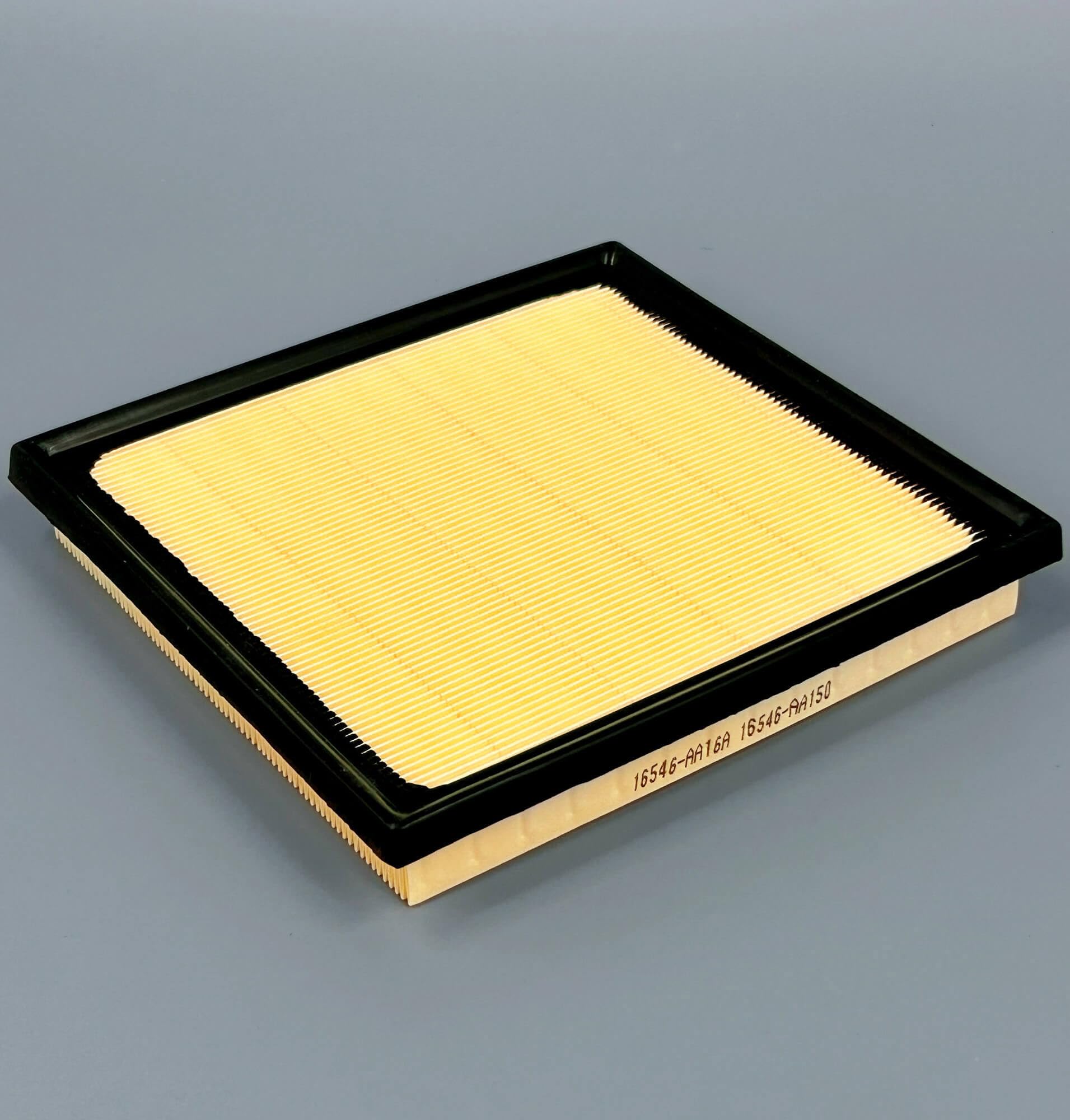 COCOAUTO engine air filter placed in engine bay protecting intake and fuel economy