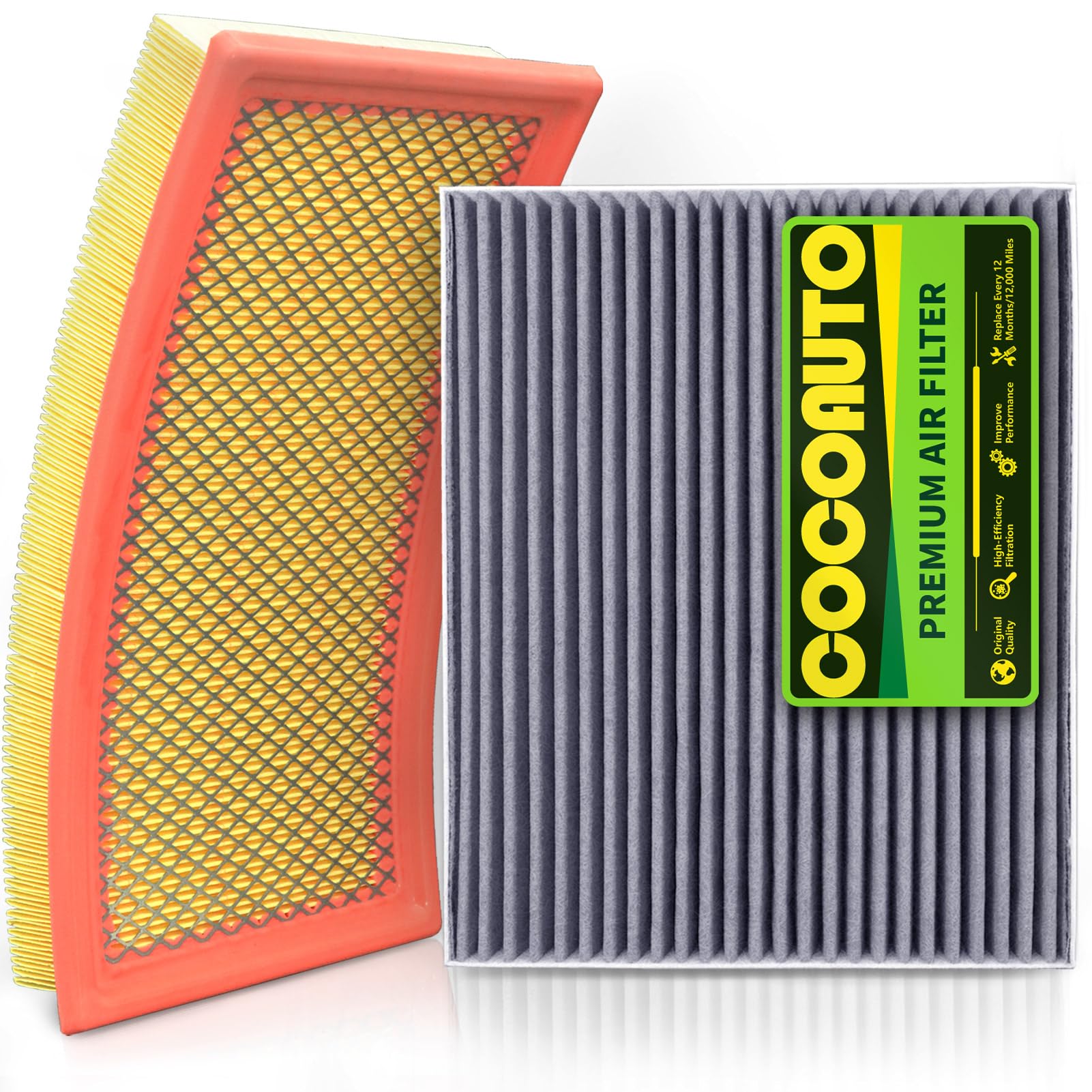COCOAUTO front packaging showing both filters and kit convenience