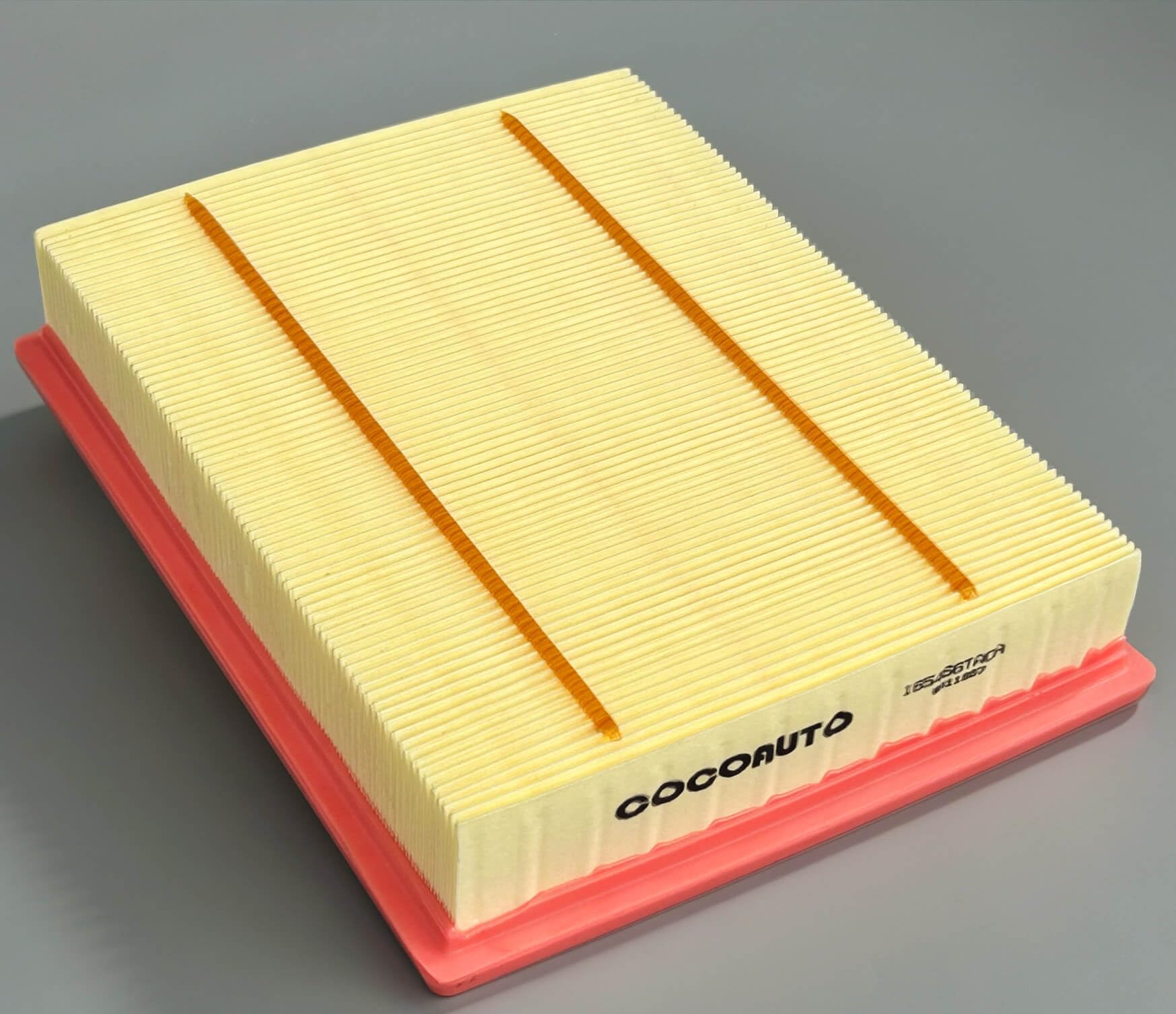 COCOAUTO engine filter seal and frame detail ensuring correct fit and dust sealing