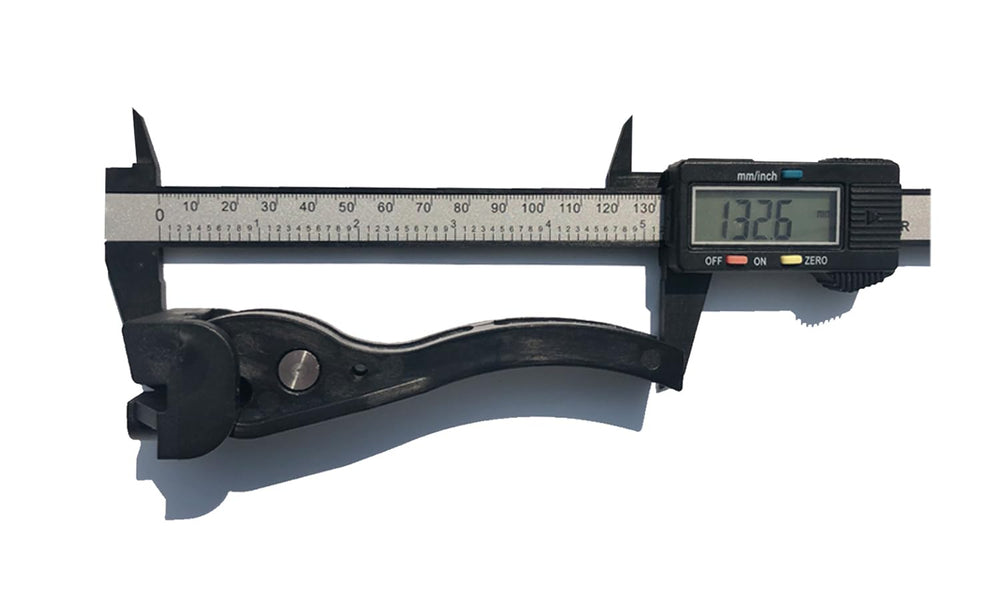 CODUPAX rear clamp measurement diagram showing dimensions to confirm fit