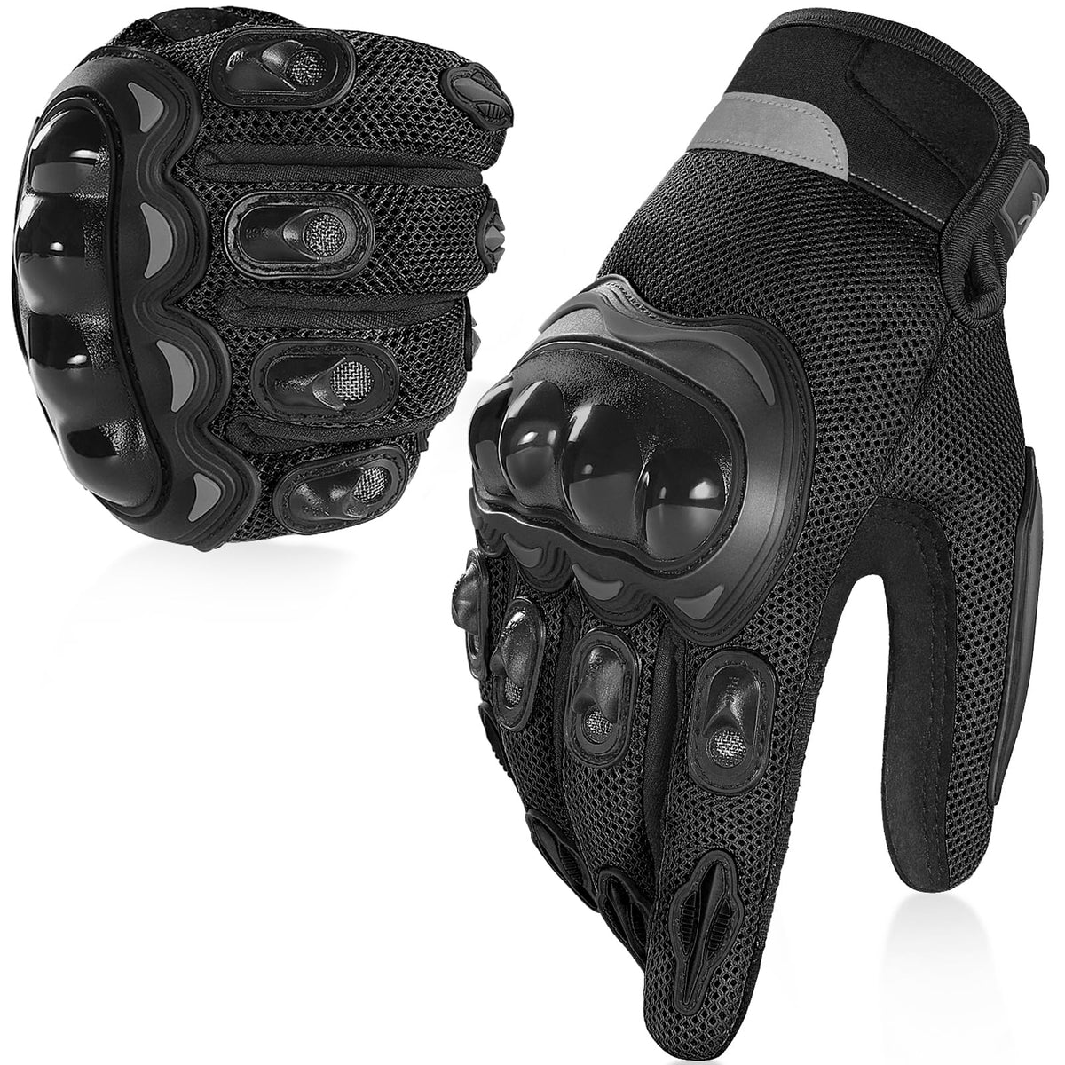 COFIT gloves front view showing breathable design and fit for comfortable rides