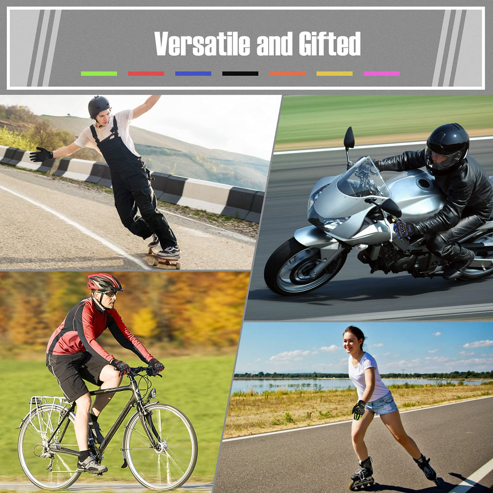 COFIT gloves worn by rider on motorcycle showing control and comfort benefit