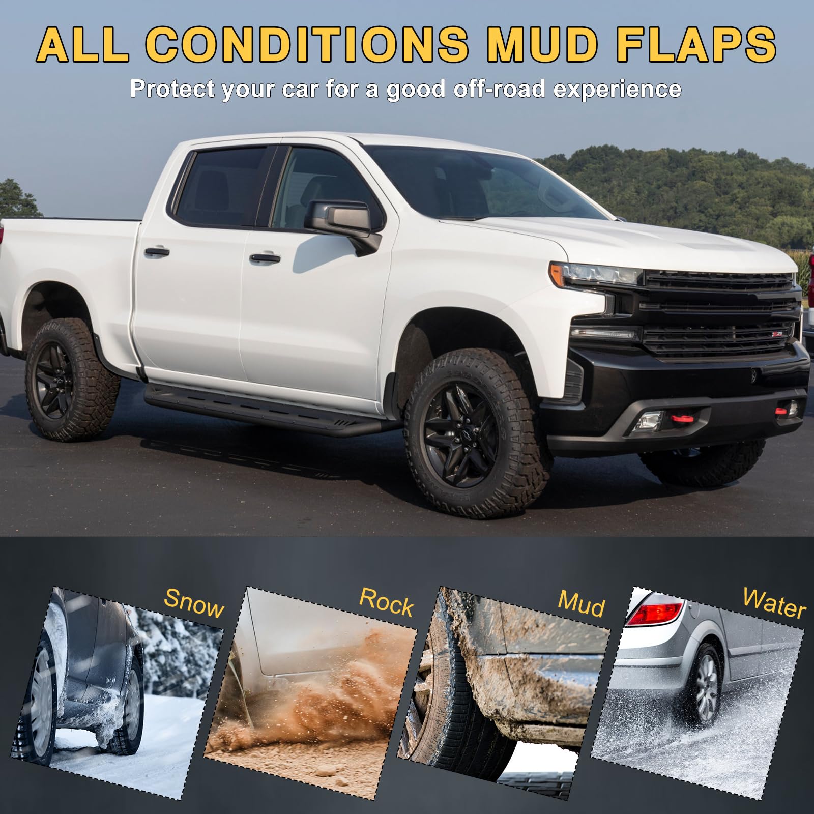 Coldairsoap on Silverado parked by road highlighting clean, rugged look