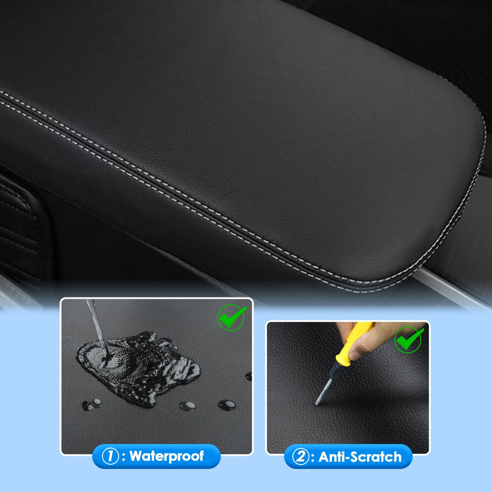 Coleya installed on BMW X3 console enhancing look and spill protection