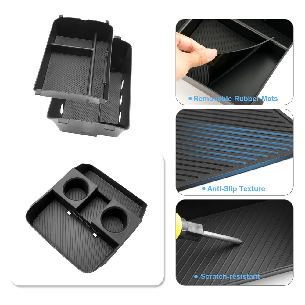 Coleya lower compartment view showing deep storage benefit