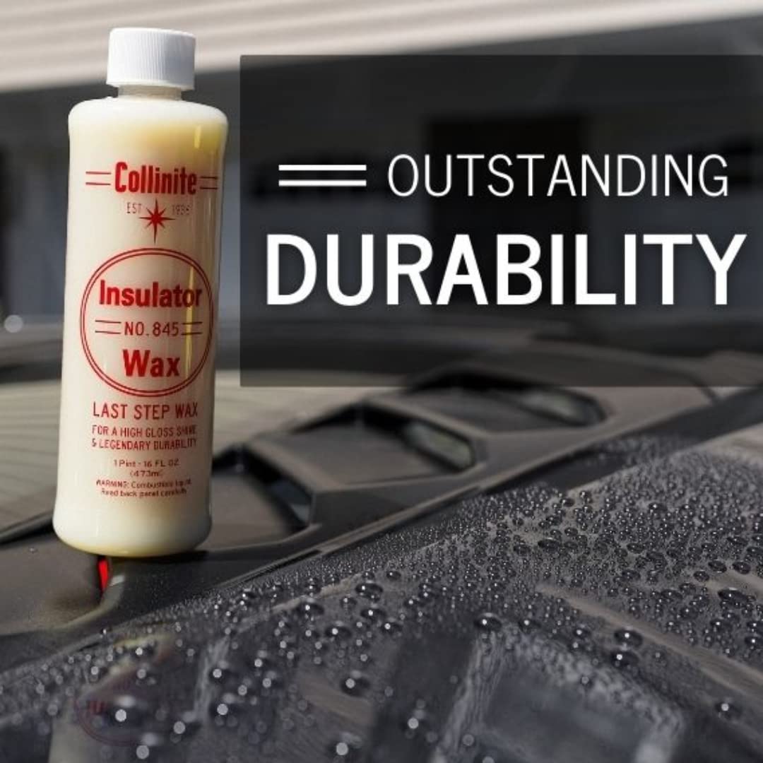 COLLINITE on finished vehicle in driveway showing showroom shine benefit