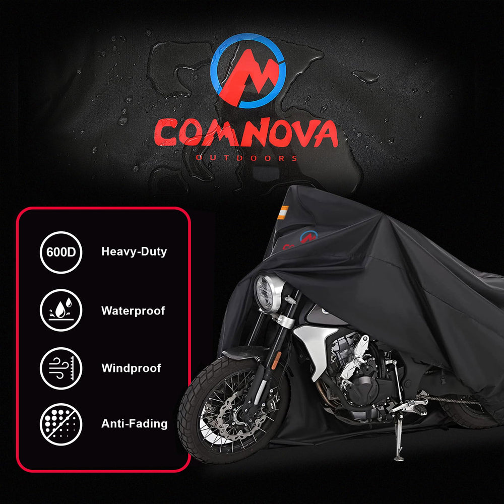 M COMNOVA OUTDOORS bottom buckle fastened showing windproof stability