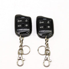 Compustar CS920-S 4-button remote close-up highlighting LED and button layout for ease