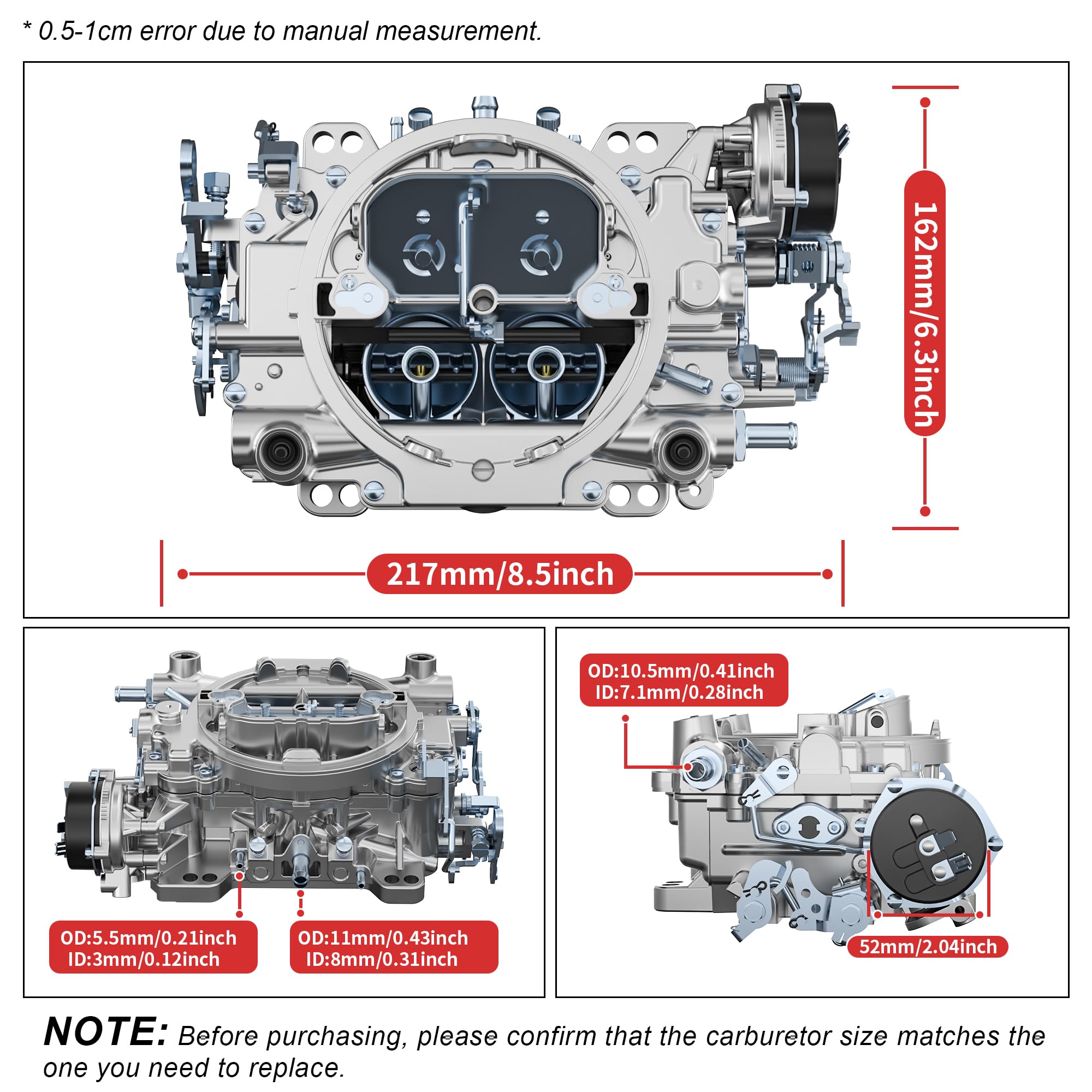 Condgreemee bolted to performance intake mockup showing compatibility benefit