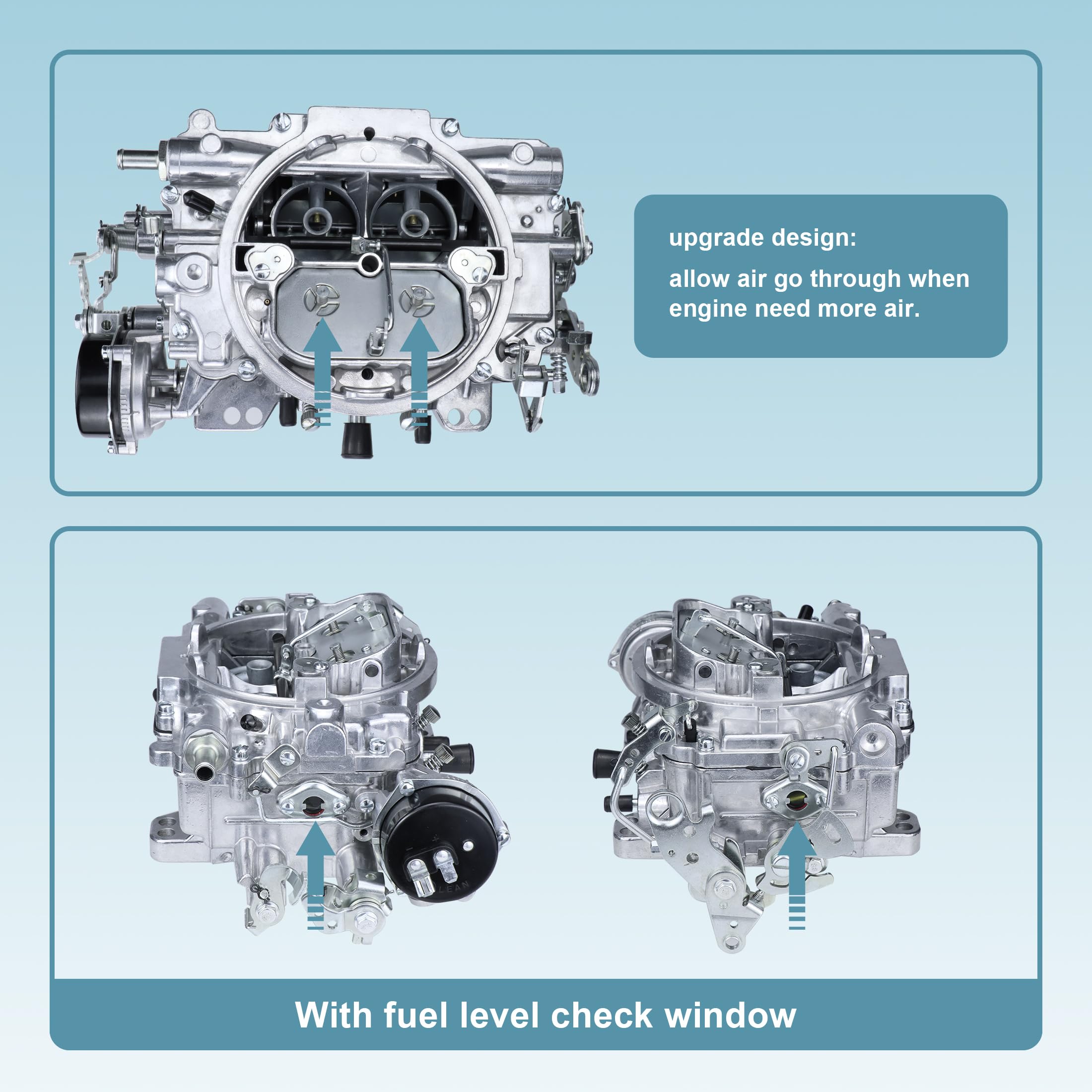 Condgreemee side view of throttle linkage illustrating smooth operation benefit