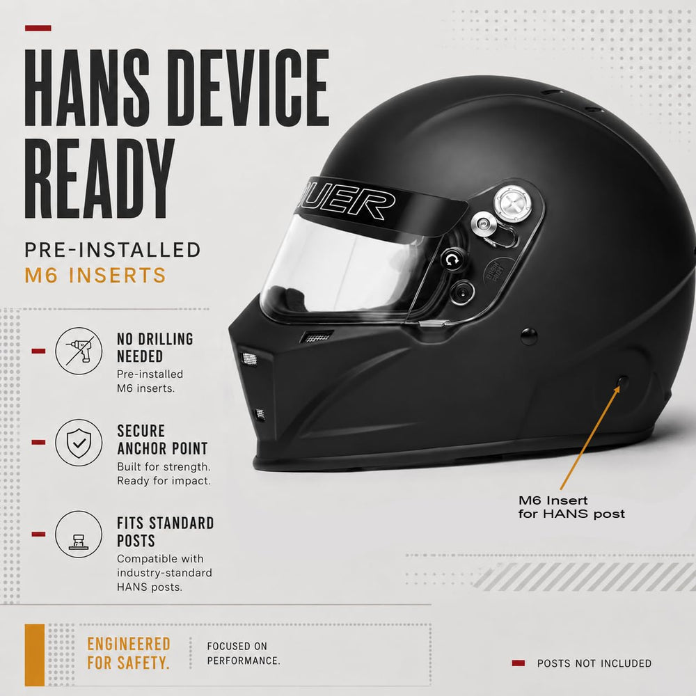 Conquer helmet visor and seal close-up ensuring splash and debris protection