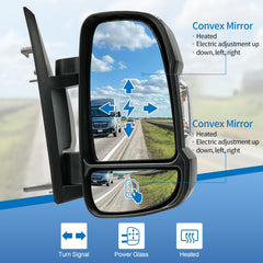 Convitex heated power glass close-up demonstrating anti-fog benefit